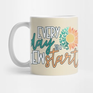 Every Day is a New Start Mug